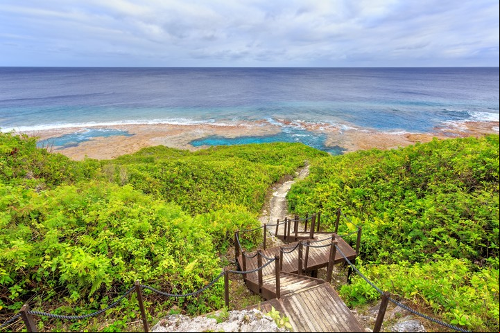 Niue, conocido como la Roca de la Polinesia. Foto Shutterstock