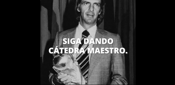 Murió César Luis Menotti: "Siga dando cátedra, maestro", el emotivo video que la AFA publicó como homenaje