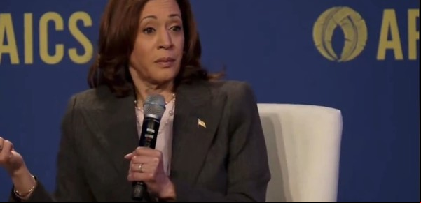 El exabrupto de Kamala Harris, la vicepresidenta de Estados Unidos: "A veces hay que patear la p... puerta"