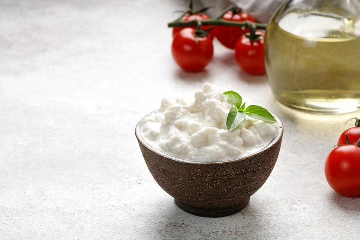 La Stracciatella es el relleno de la famosa burrata.