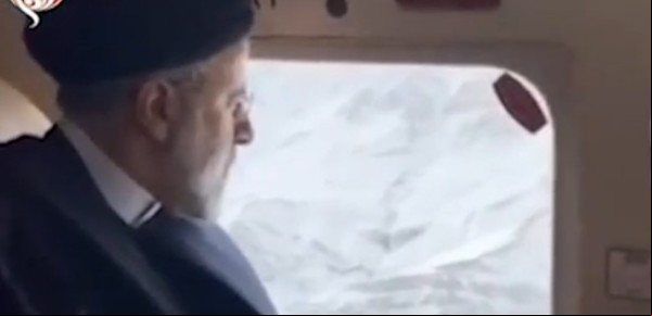 Trascienden videos con las últimas imágenes del presidente iraní en el helicóptero antes del accidente