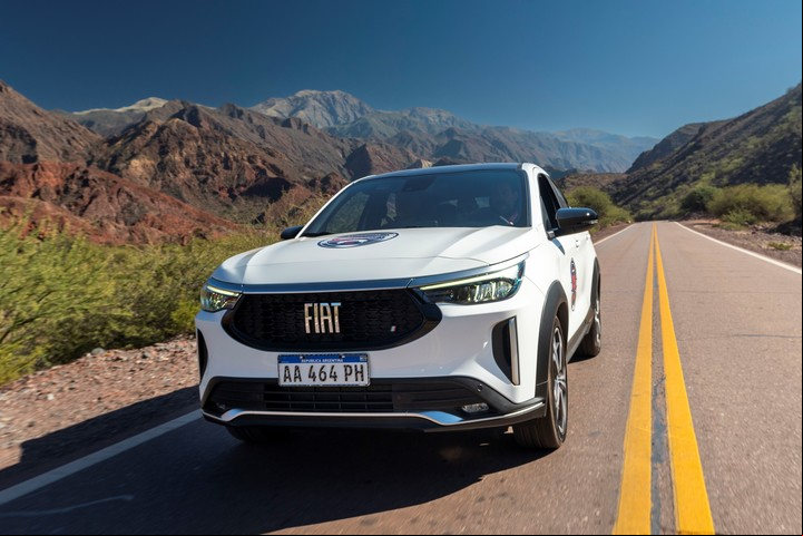 El Fiat Fastback mostró un gran comportamiento en ruta.
