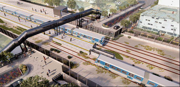 Sapito en Caballito: mientras el viaducto se demora, dónde harán un nuevo paso bajo nivel en el tren Sarmiento