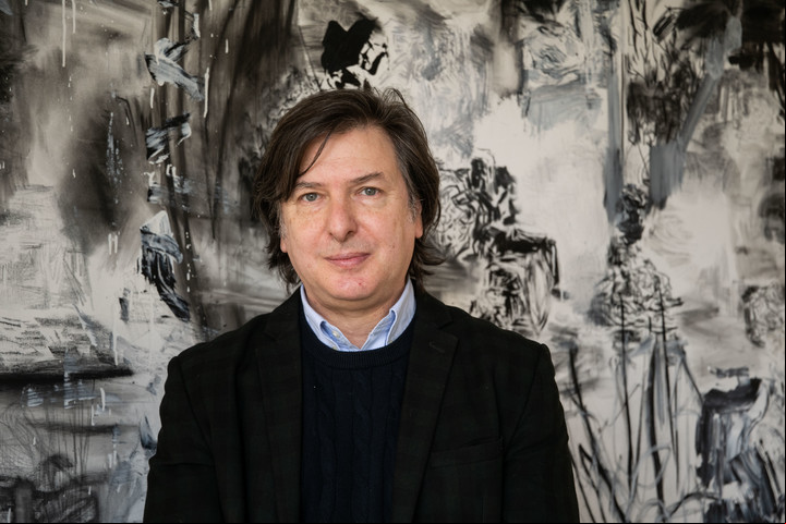 Andrés Duprat, curador en el Museo MAR.
Foto: Telam