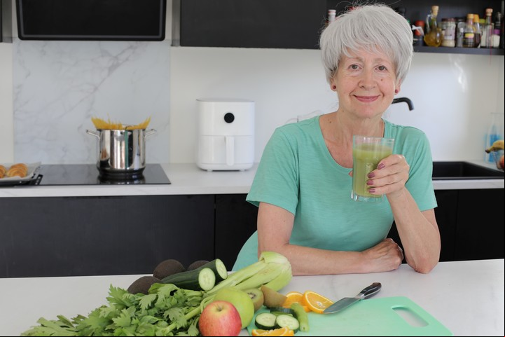 El jugo verde sólo se endulza con manzana verde. Foto Shutterstock.