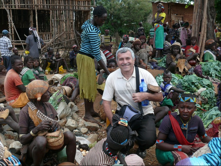Néstor Givré en el sur de Etiopía. Foto: Néstor Givré