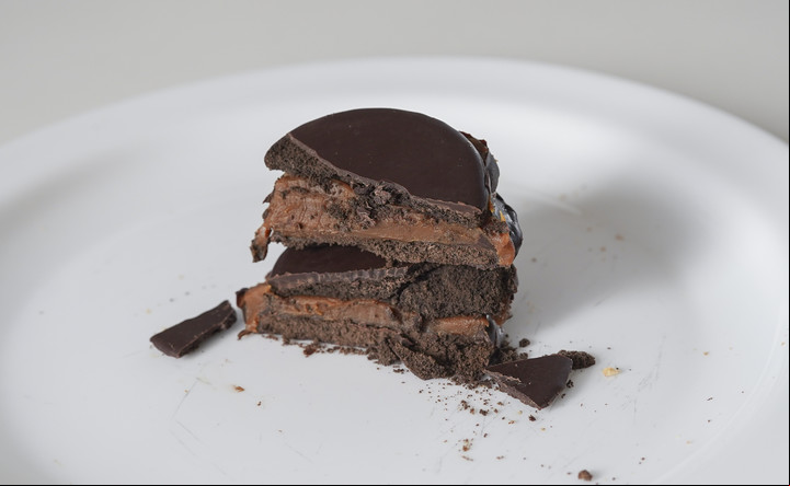 Alfajor Rasta, el que desborda de dulce de leche. Foto: Rafael Mario Quinteros.