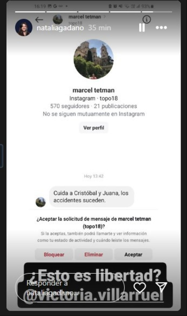 La senadora de Santa Cruz Natalia Gadano denunció amenazas contra sus hijos en su cuenta de X