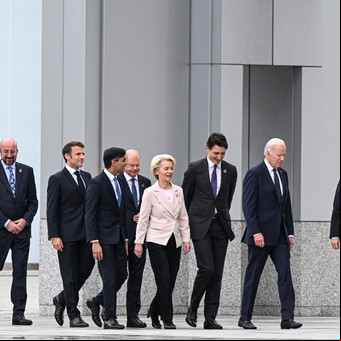 Líderes de Occidente heridos se reúnen en Italia para debatir sobre un mundo revuelto