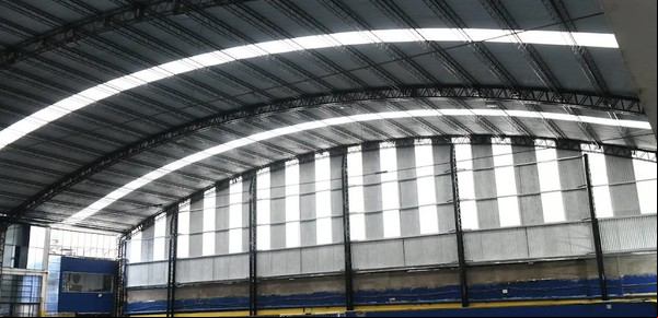 Reinauguraron el techo del gimnasio de Atlanta, destruido por el tornado de diciembre 