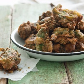 Buñuelos de espinaca de Santiago Giorgini