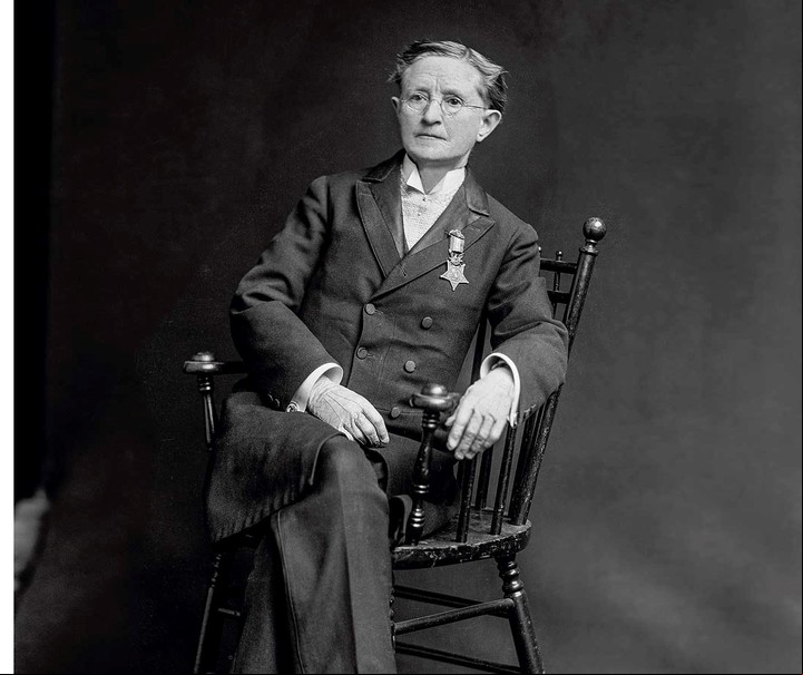 Mary Edwards Walker fue una promotora del voto de la mujer.