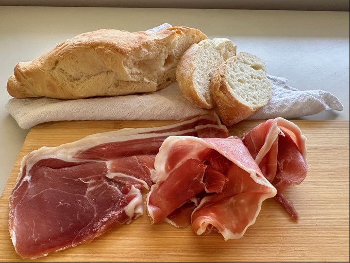 Jamón crudo Doina, buena relación precio calidad.