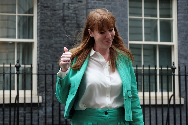 Angela Rayner, de 44 años.Ha sido nominada la viceprimera ministra. Foto: Reuters