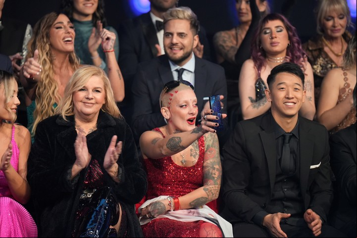 Furia, en la gala de Gran Hermano. Foto: Prensa Telefe.