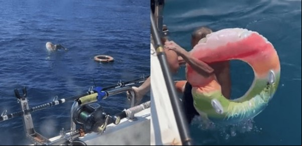Un hombre pasa 19 horas a la deriva tras quedarse dormido en un salvavidas inflable