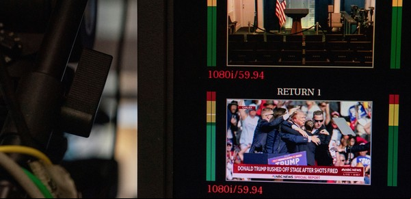 Las plataformas de redes sociales, inundadas de afirmaciones infundadas sobre el mitin de Trump