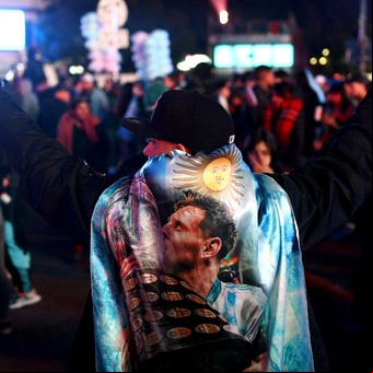 Incidentes en el Obelisco en los festejos por Argentina campeón de la Copa América: motos quemadas, casi 30 heridos y 6 detenidos