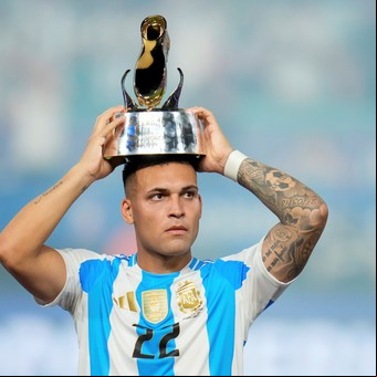 La revancha de Lautaro Martínez: el golazo del Toro para ganar la final frente a Colombia y ser el goleador de la Copa América