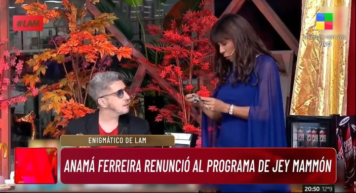 Anamá Ferreira le habría comunicado a Net TV que no seguirá formando parte del nuevo programa de Jey Mammón. | Foto: América TV.
