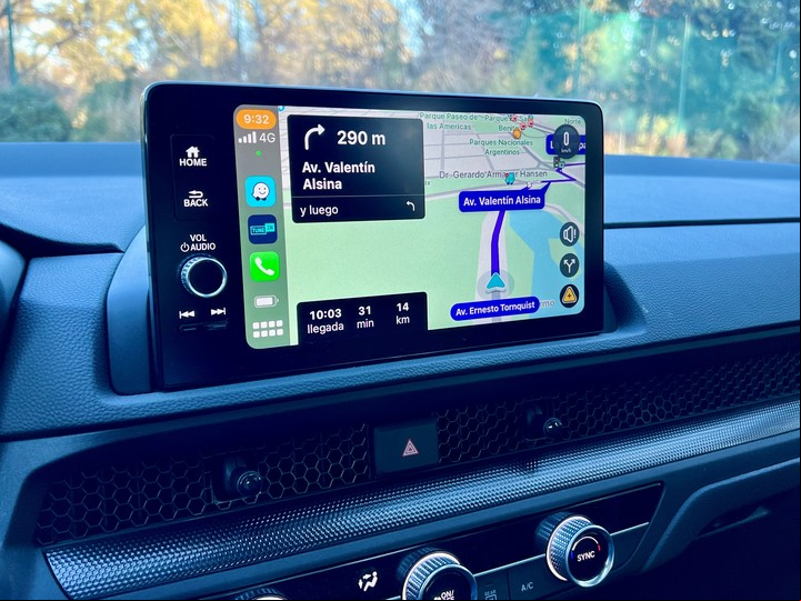 La central multimedia del Honda CR-V puede ser pequeña pero también rápida y eficaz.