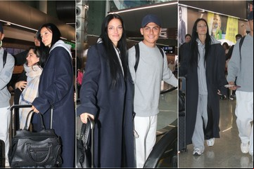 Tras su casamiento, Oriana Sabatini y Paulo Dybala volvieron a Italia: todas las imágenes
