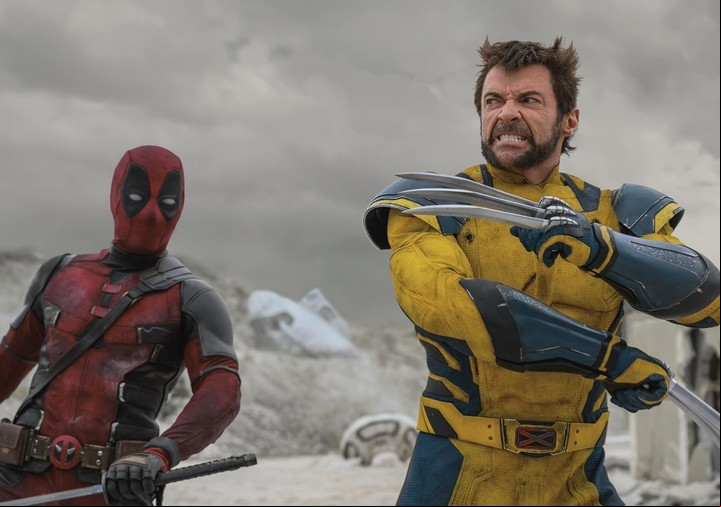 Ryan Reynolds y Hugh Jackman en la película más popular del 2024.