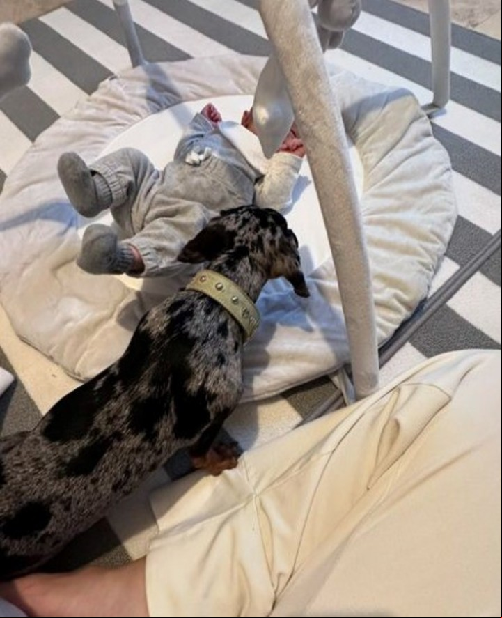 Cruz, el hijo de Nicole y Manu. Foto: Instagram.