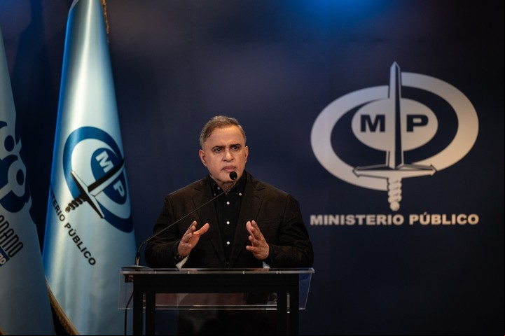Tarek William Saab, Fiscal General de Venezuela. Foto: Gaby Oraa/Bloomberg