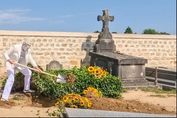 Un hombre quiso desenterrar a Van Gogh de su tumba