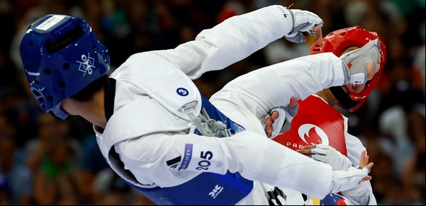 Semigiro y doble patada a la cabeza: la increíble técnica que sorprendió en el taekwondo de los Juegos Olímpicos