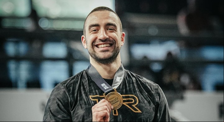 Lazar Dukic, el atleta serbio que falleció en los CrossFit Games de Texas, en Estados Unidos.