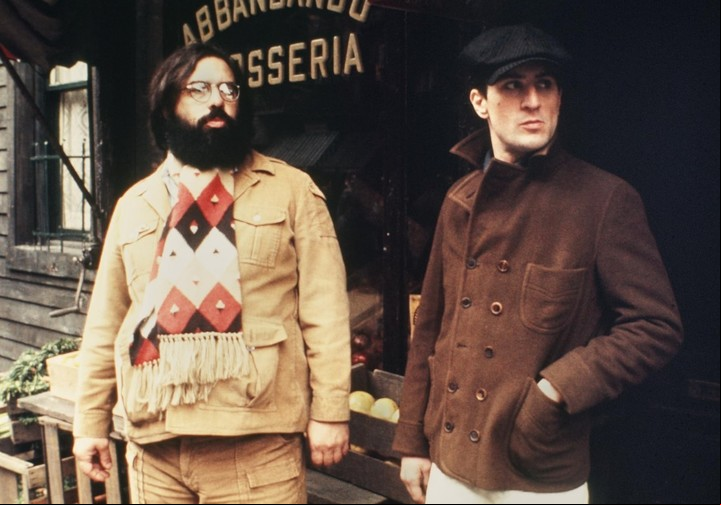 Francis Ford Coppola y Robert De Niro. Ambos premiados con el Oscar.