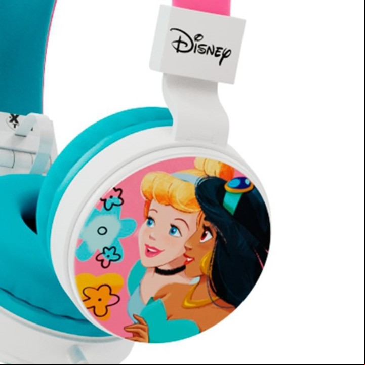 El auricular Xtech con motivos de Princesas de Disney: cuesta 45.999 pesos.