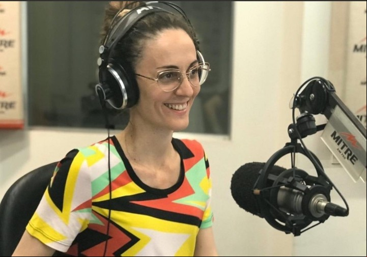 Jesica Bossi, momentáneamente al frente del programa de Jorge Lanata, en Mitre.