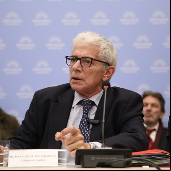 Mariano Cúneo Libarona dijo que en el futuro se debería designar una mujer en la Corte Suprema de Justicia