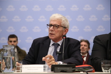 Mariano Cúneo Libarona dijo que en el futuro se debería designar una mujer en la Corte Suprema de Justicia