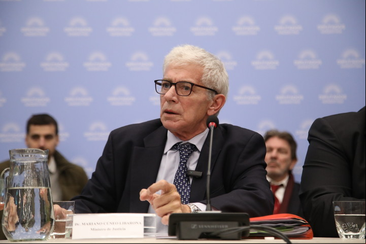 Mariano Cúneo Libarona, otro de los invitados.