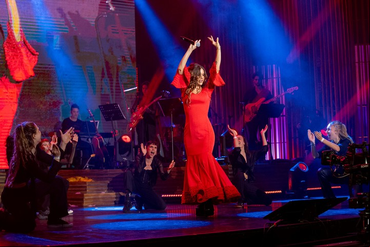 La China Suárez interpretó "Reina Gitana". Foto: Prensa OLGA.