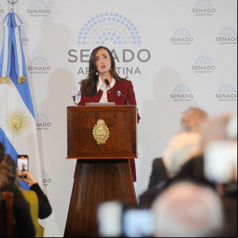 Villarruel salió a desmarcarse de la expulsión de Paoltroni del bloque del Senado y se profundiza la crisis libertaria