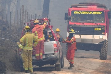 Declaran zona de desastre en Calamuchita y El Durazno por los incendios forestales que consumieron 12 mil hectáreas en Córdoba