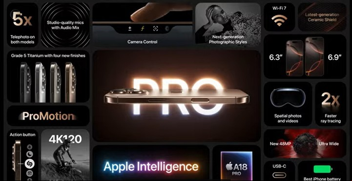 iPhone 16 Pro.