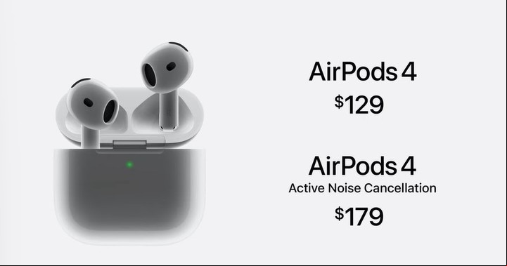 Los precios de los nuevos auriculares de Apple.