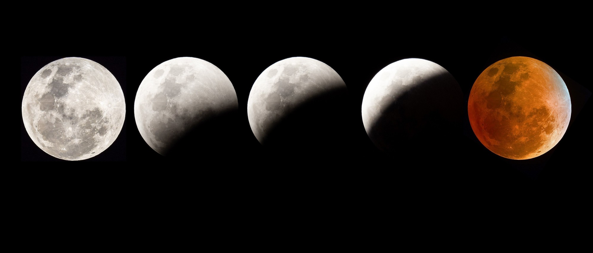 Un eclipse lunar total -Luna de Sangre- abrirá el calendario de eclipses 2025. Foto: Shutterstock