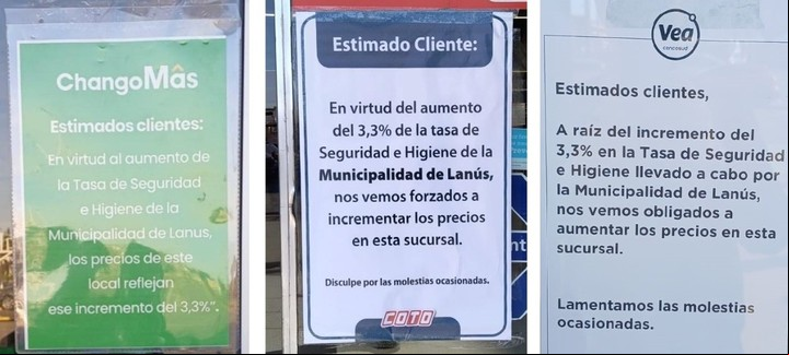 Entre Coto, Vea y Changomas, hay 6 sucursales en Lanús. Foto: ASU