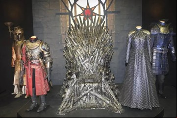 Subastarán piezas icónicas de la serie "Juego de Tronos" 