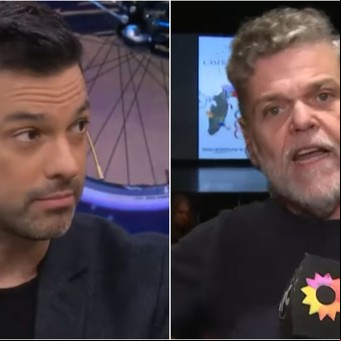 Alfredo Casero se enojó con el Chino Leunis y abandonó un móvil en vivo: "No te mando a cagar porque..."