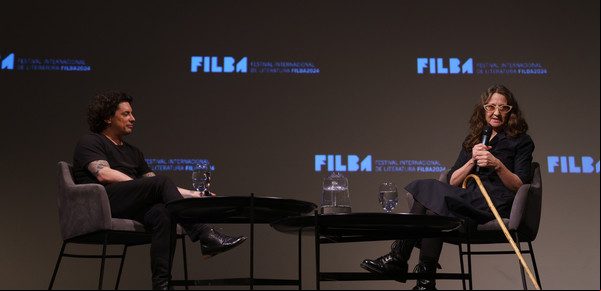 Martel & Labatut, en un duelo cortés sobre literatura, cine y locura