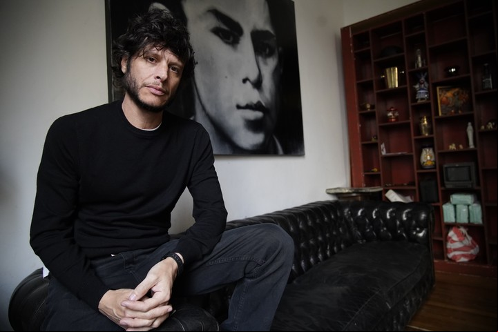 Luis Ortega, en la entrevista con Clarín. Foto: Ariel Grinberg