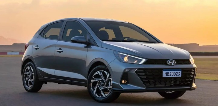 El Hyundai HB20.